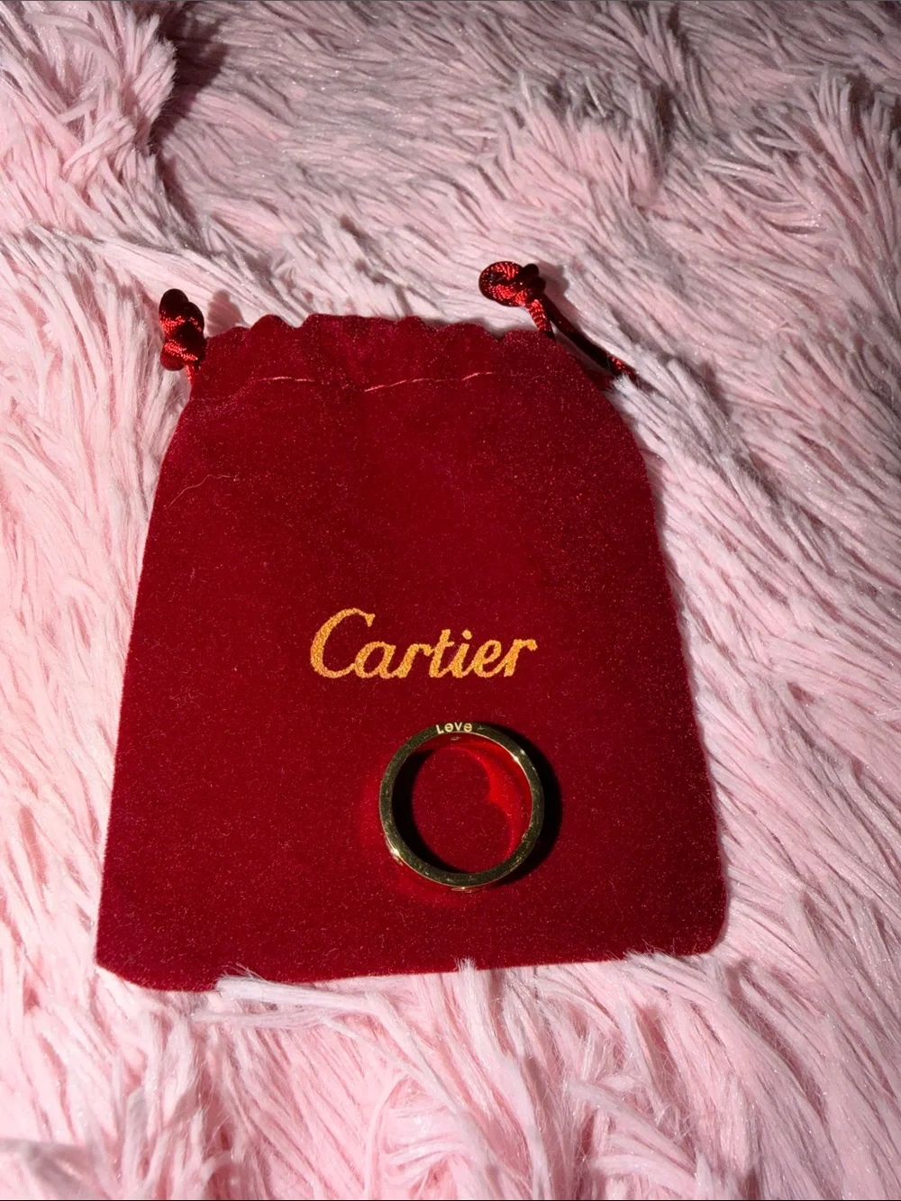 Look alike Cartier Gold Ring